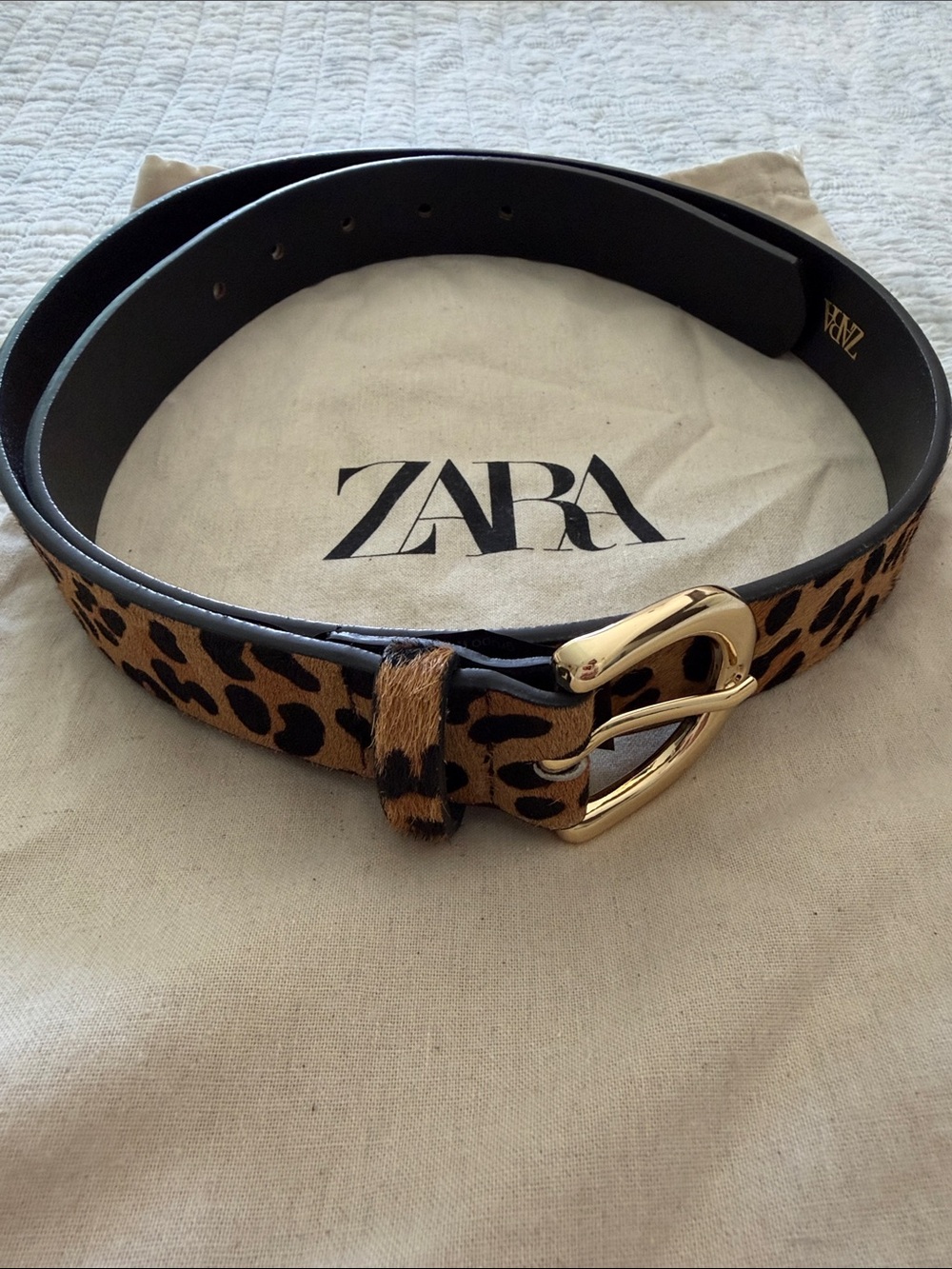 Zara Leather Belt 😍 New!